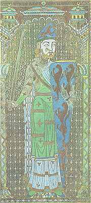 Pierre Tombale de Geoffroy Plantagenet (Email du XIIme sicle)