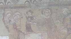 Fresque de l'Eglise Saint Martin de Sarg